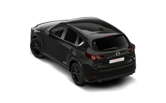 Mazda CX-5 e-Skyactiv G 165 6AT FWD Homura Comfort Pack | 19-inch lichtmetalen velgen, Black Metallic | 360° View Monitor | 7-inch digitale meterset