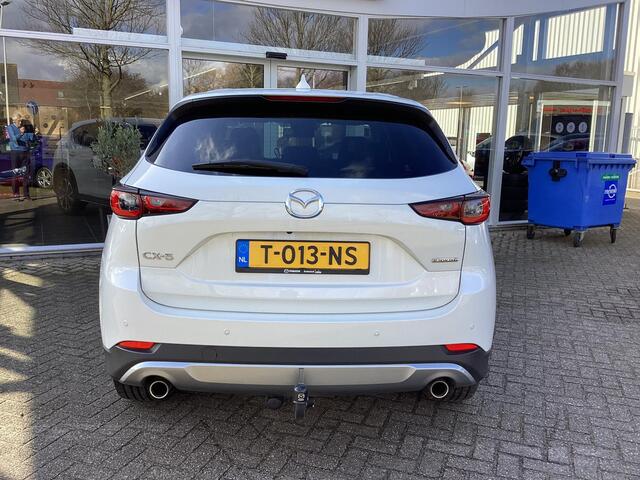 Mazda CX-5 2.0 e-SkyActiv-G M Hybrid 165 Newground 1e Eig., Dealer ond., Leer/ Alcantara, Elektr. stoelen, Elektr. a.klep, Keyless, Stoel & Stuurverw., Carplay/ Android Auto