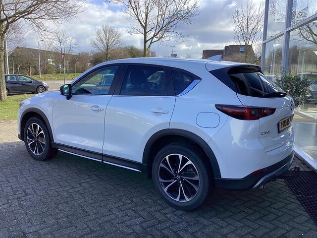 Mazda CX-5 2.0 e-SkyActiv-G M Hybrid 165 Newground 1e Eig., Dealer ond., Leer/ Alcantara, Elektr. stoelen, Elektr. a.klep, Keyless, Stoel & Stuurverw., Carplay/ Android Auto