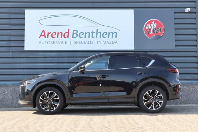 Mazda CX-5 2.0 e-SkyActiv-G M Hybrid 165 Exclusive-Line - Zwart Leer Pakket - Jet Black