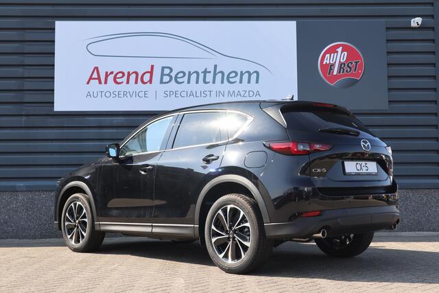 Mazda CX-5 2.0 e-SkyActiv-G M Hybrid 165 Exclusive-Line - Zwart Leer Pakket - Jet Black