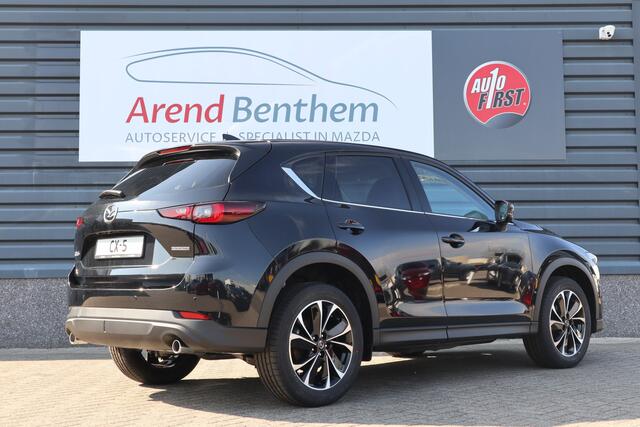 Mazda CX-5 2.0 e-SkyActiv-G M Hybrid 165 Exclusive-Line - Zwart Leer Pakket - Jet Black