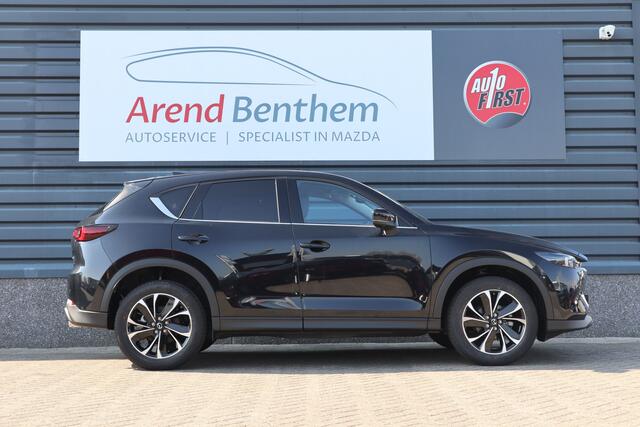 Mazda CX-5 2.0 e-SkyActiv-G M Hybrid 165 Exclusive-Line - Zwart Leer Pakket - Jet Black
