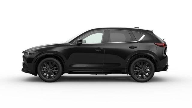 Mazda CX-5 e-Skyactiv G 165 6AT FWD Homura Comfort Pack & Sunroof Pack | 19-inch lichtmetalen velgen, Black Metallic | 360° View Monitor | 7-inch digitale meterset