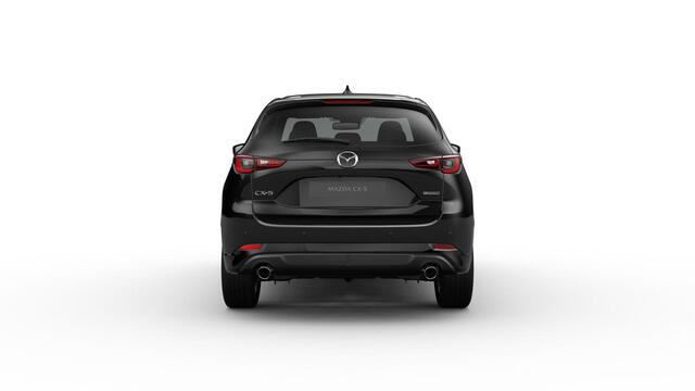 Mazda CX-5 e-Skyactiv G 165 6AT FWD Homura Comfort Pack & Sunroof Pack | 19-inch lichtmetalen velgen, Black Metallic | 360° View Monitor | 7-inch digitale meterset