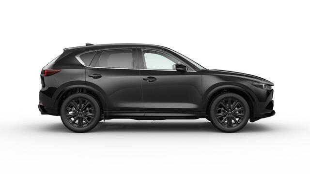 Mazda CX-5 e-Skyactiv G 165 6AT FWD Homura Comfort Pack & Sunroof Pack | 19-inch lichtmetalen velgen, Black Metallic | 360° View Monitor | 7-inch digitale meterset
