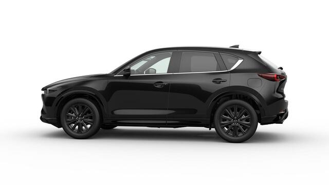 Mazda CX-5 e-Skyactiv G 165 6AT FWD Homura Comfort Pack & Sunroof Pack | 19-inch lichtmetalen velgen, Black Metallic | 360° View Monitor | 7-inch digitale meterset