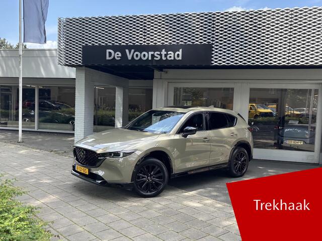 Mazda CX-5 2.0 e-SkyActiv-G M Hybrid 165 Homura Automaat | Sunroof | zwart leder | trekhaak | Ned. auto | dealer ondehouden