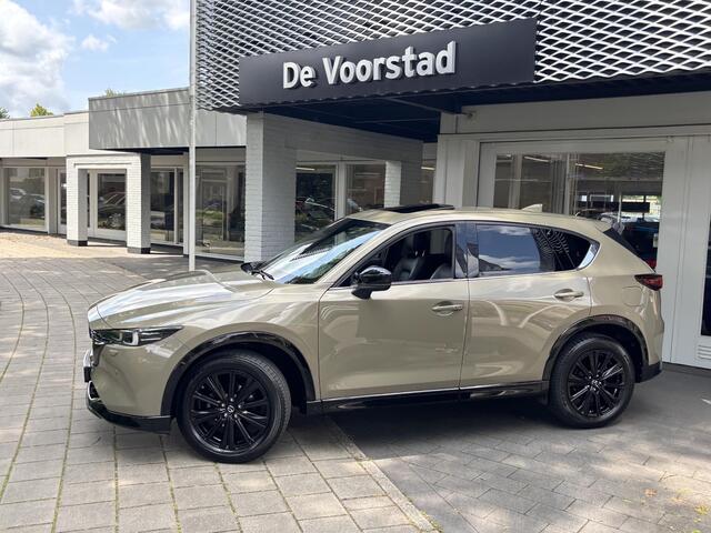 Mazda CX-5 2.0 e-SkyActiv-G M Hybrid 165 Homura Automaat | Sunroof | zwart leder | trekhaak | Ned. auto | dealer ondehouden