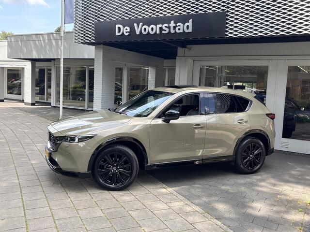 Mazda CX-5 2.0 e-SkyActiv-G M Hybrid 165 Homura Automaat | Sunroof | zwart leder | trekhaak | Ned. auto | dealer ondehouden
