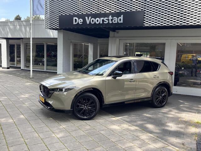 Mazda CX-5 2.0 e-SkyActiv-G M Hybrid 165 Homura Automaat | Sunroof | zwart leder | trekhaak | Ned. auto | dealer ondehouden