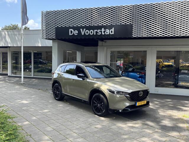 Mazda CX-5 2.0 e-SkyActiv-G M Hybrid 165 Homura Automaat | Sunroof | zwart leder | trekhaak | Ned. auto | dealer ondehouden