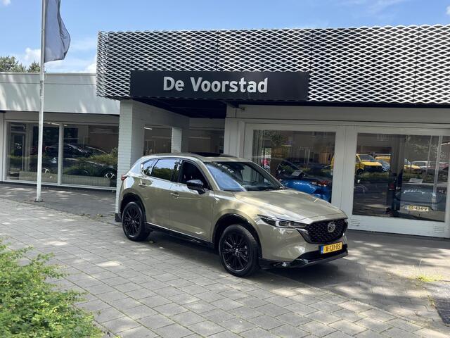 Mazda CX-5 2.0 e-SkyActiv-G M Hybrid 165 Homura Automaat | Sunroof | zwart leder | trekhaak | Ned. auto | dealer ondehouden