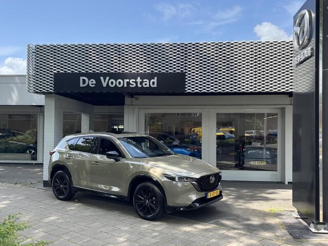 Mazda CX-5 2.0 e-SkyActiv-G M Hybrid 165 Homura Automaat | Sunroof | zwart leder | trekhaak | Ned. auto | dealer ondehouden