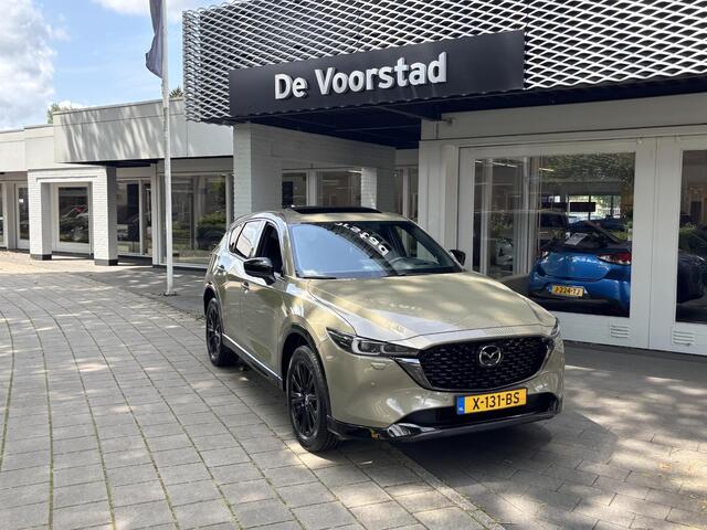 Mazda CX-5 2.0 e-SkyActiv-G M Hybrid 165 Homura Automaat | Sunroof | zwart leder | trekhaak | Ned. auto | dealer ondehouden