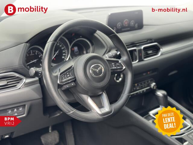 Mazda CX-5 2.0 SkyActiv-G 165 Sport GRIJS KENTEKEN Trekhaak 2.000kg | Achteruitrijcamera | Leer | Elektrische Stoelen | BOSE