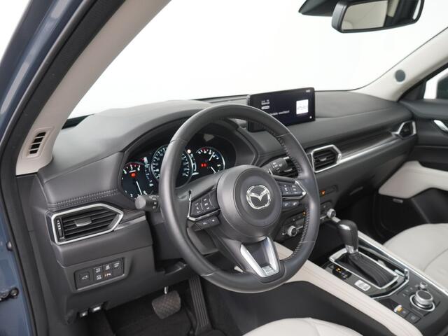 Mazda CX-5 SKYACTIV-G 165 AUTOMAAT LUXURY/WIT LEDER/TREKHAAK 13P.