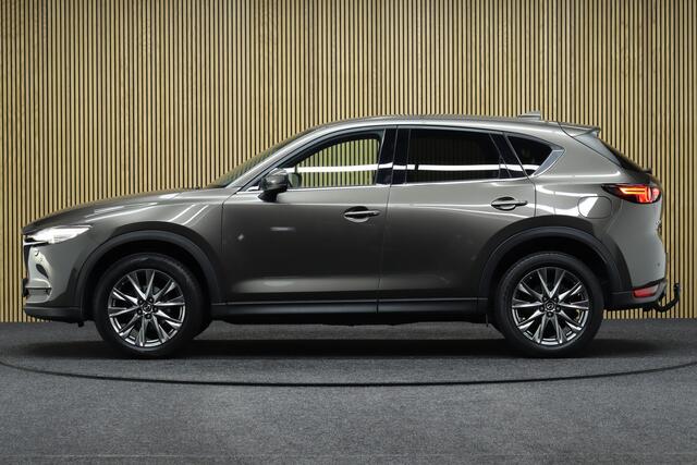 Mazda CX-5 2.0 SkyActiv-G 165 Business Luxury | Adaptive-cruise | Afneembare Trekhaak | 360 Graden Camera | Elek. Achterklep | Apple Carplay | Head-up Display | Keyless | Leder | Dodehoekdetectie
