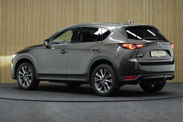 Mazda CX-5 2.0 SkyActiv-G 165 Business Luxury | Adaptive-cruise | Afneembare Trekhaak | 360 Graden Camera | Elek. Achterklep | Apple Carplay | Head-up Display | Keyless | Leder | Dodehoekdetectie