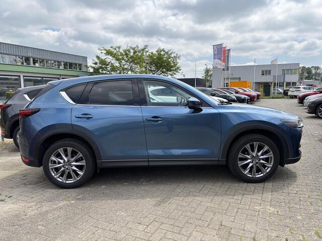 Mazda CX-5 2.5 SkyActiv-G 194 Luxury , Automaat, Leder, Adap.Cruise, 360 Camera, LMV 19 Inch, Stoelventilatie, All Season, Bose, HUD, Apple, Navi.