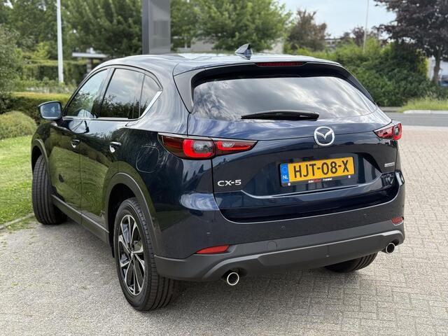 Mazda CX-5 2.0 e-SkyActiv-G M Hybrid 165 Exclusive-Line | Black Comfort Pack | Stoelverwarming & koeling | 360 camera | HUD | Bose | Memory