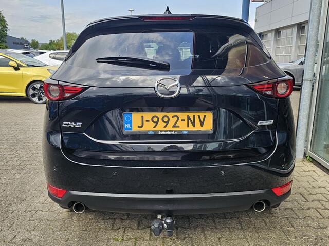 Mazda CX-5 2.0 SkyActiv-G 165 Luxury automaat | Stuurwielverwarming | Stoelverwarming | Leder | Xenon | Trekhaak | 2.000 kg trekgewicht |