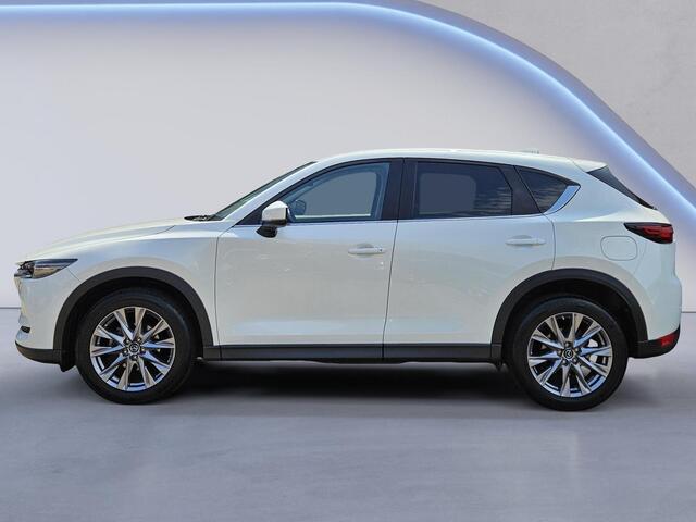 Mazda CX-5 2.5 SkyActiv-G 194 GT-M /Apple Carplay/Stoel-Stuurverw./Elektr. Klep/360 Cam./Head-up Displ./Dodehoekdetectie/Trekhaak/(MET GARANTIE*)