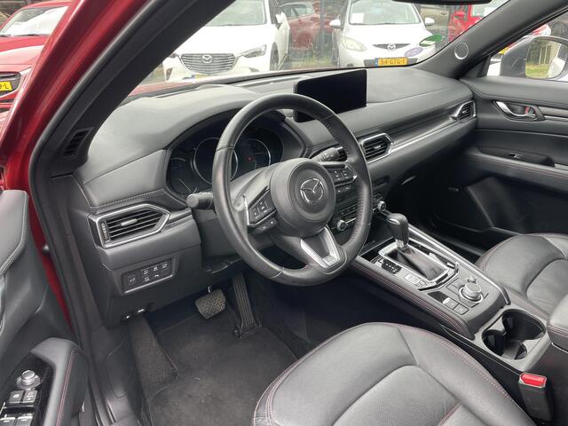 Mazda CX-5 2.0 SkyActiv-G 165 Sportive , Automaat, Trekhaak, Camera, Leder, Apple Carplay, Navi, Bose, Clima, Stoel/stuurverwarming, Stoelventilatie, HUD, LKA