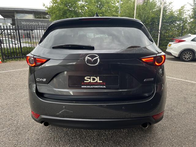 Mazda CX-5 2.5 SkyActiv-G 194 Luxury // FULL LED // DODEHOEK // 360 CAMERA // NAVI+CARPLAY // HEAD-UP DISPLAY // STUUR+STOELVERWARMING //