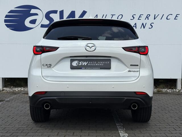 Mazda CX-5 2.5 AWD SkyActiv-G 194 Homura | Trekhaak | Schuifdak | Leder | HUD | ACC | 360* Camera | LED