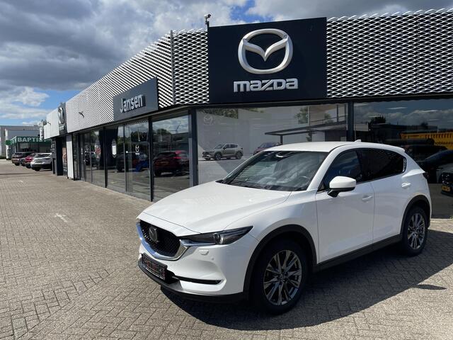 Mazda CX-5 2.5 4WD SkyActiv-G 194 Signature , Automaat, Trekhaak, Adap. Cruise, 360 Camera, Stoelverwarming, Stoelverkoeling, Stuurverwarming, LMV 19 Inch, Bose, HUD, Navi, Apple Carplay, LKA, Clima, AWD