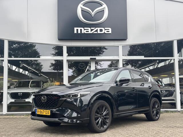 Mazda CX-5 2.0 SkyActiv-G 165 Sportive NL-Auto, 1e Eig., Dealer Ondh., Navigatie, Apple Carplay/ Android Auto, Camera 360, Head-up display, A. klep Electr., Stuur & Stoel verw., Keyless entry