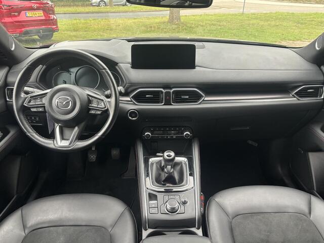 Mazda CX-5 2.0 SkyActiv-G 165 Sportive NL-Auto, 1e Eig., Dealer Ondh., Navigatie, Apple Carplay/ Android Auto, Camera 360, Head-up display, A. klep Electr., Stuur & Stoel verw., Keyless entry