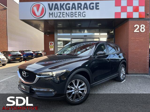 Mazda CX-5 2.0 SkyActiv-G 165 Luxury // FULL LED // 360 CAMERA+SENSOREN // HUD DISPLAY // DODEHOEK // NAVI // STUUR+STOELVERWARMING // ELEK. ACHTERKLEP //