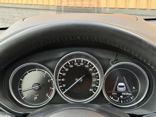 Mazda CX-5 2.5 SkyActiv-G 194 GT-M | Head-Up Display | Leder | 360° Camera | Lane Assist | Dodehoeksensor | Stuurwielverwarming | Afneembare Trekhaak | 20" Lichtmetaal |