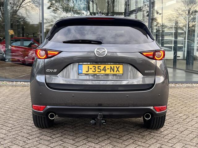 Mazda CX-5 2.0 SkyActiv-G 165 Style Selected AUTOMAAT | TREKHAAK | BOSE | ELEKTR. STOELEN | DODEHOEKDETECTIE | STOEL- EN STUURVERWARMING | LEDER | 360° CAMERA | PARKEERSENSOREN V+A | CARPLAY |