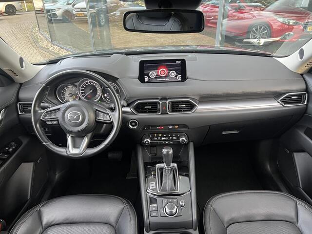 Mazda CX-5 2.0 SkyActiv-G 165 Style Selected AUTOMAAT | TREKHAAK | BOSE | ELEKTR. STOELEN | DODEHOEKDETECTIE | STOEL- EN STUURVERWARMING | LEDER | 360° CAMERA | PARKEERSENSOREN V+A | CARPLAY |