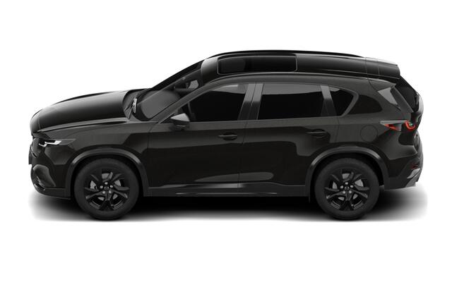 Mazda CX-5 Homura - Tan lederen interieur | 19-inch lichtmetalen velgen, Black | Alarmsysteem | Automatisch dimmende binnenspiegel met randloos design