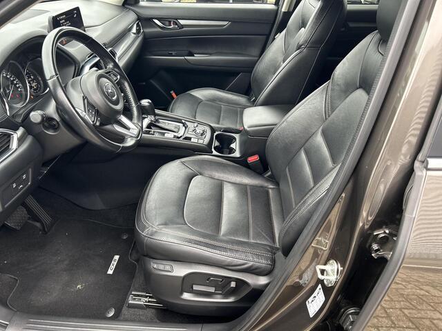 Mazda CX-5 2.0 SkyActiv-G 165 Skylease GT | Parkeersensoren voor en achter | Apple-Carplay| Stoelverwarming | Automaat | Achteruitrijcamera | Navigatie |Trekhaak|Lederen bekleding|