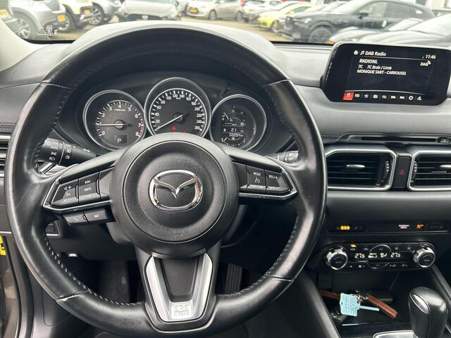 Mazda CX-5 2.0 SkyActiv-G 165 Skylease GT | Parkeersensoren voor en achter | Apple-Carplay| Stoelverwarming | Automaat | Achteruitrijcamera | Navigatie |Trekhaak|Lederen bekleding|