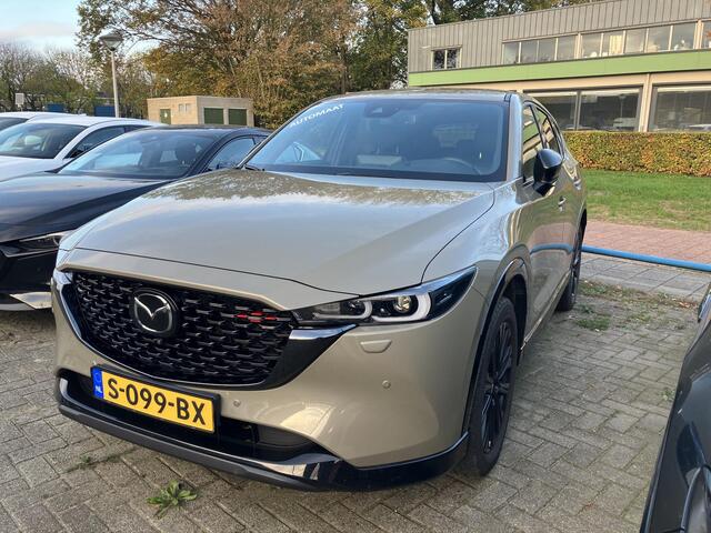 Mazda CX-5 2.0 SkyActiv-G 165 Homura Limited , Automaat, Half Leder, Trekhaak, Navi, 360 Camera, Clima, Adap.Cruise, Apple Carplay, Android Auto, Stoel/Stuurverwarming, HUD, LMV 19 Inch, PDC, LKA, BSM,