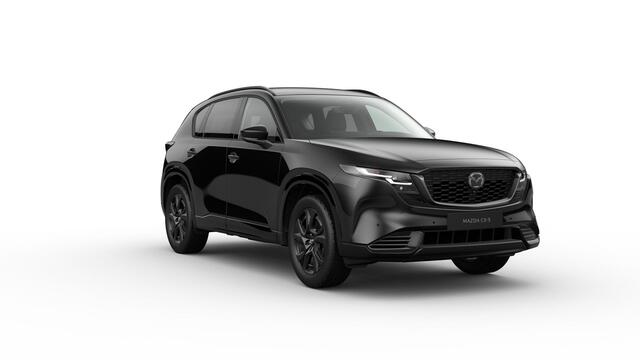 Mazda CX-5 Homura - Zwart lederen interieur | 19-inch lichtmetalen velgen, Black | Alarmsysteem | Automatisch dimmende binnenspiegel met randloos design