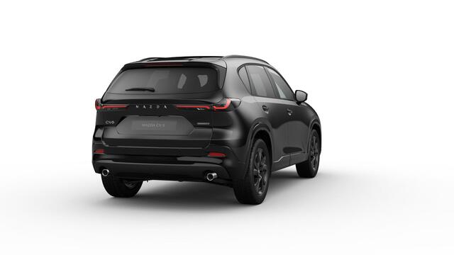 Mazda CX-5 Homura - Tan lederen interieur | 19-inch lichtmetalen velgen, Black | Alarmsysteem | Automatisch dimmende binnenspiegel met randloos design