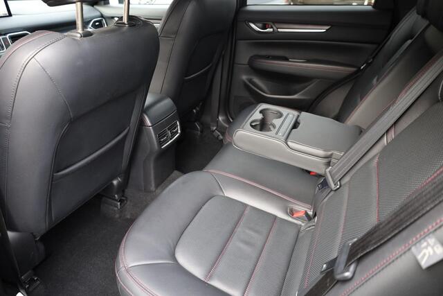 Mazda CX-5 2.0 e-SkyActiv-G M Hybrid 165 Homura 360-CAMERA STOELKOELING STUURVERW. 4xSTOELVERW. HUD/ADD LEER MEMORY BOSE CARPLAY DAB NAVI ELEK.LAADKLEP 19"LMV 2xKEYLESS ENZ!