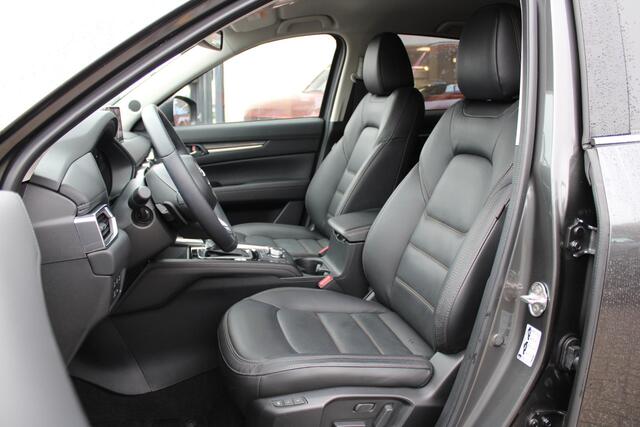Mazda CX-5 2.0 e-SkyActiv-G M Hybrid 165 Exclusive-Line , Automaat, Trekhaak, Leder, 360 Camera, Navi, Bose, Clima, Stoel/Stuurverwarming, Stoelventilatie, All Season, Apple Carplay, Android Auto, LMV 19 Inch, PDC, LKA,