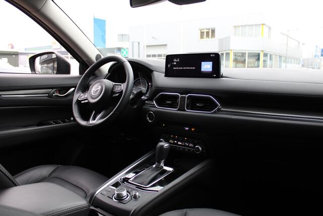 Mazda CX-5 2.0 e-SkyActiv-G M Hybrid 165 Exclusive-Line , Automaat, Trekhaak, Leder, 360 Camera, Navi, Bose, Clima, Stoel/Stuurverwarming, Stoelventilatie, All Season, Apple Carplay, Android Auto, LMV 19 Inch, PDC, LKA,