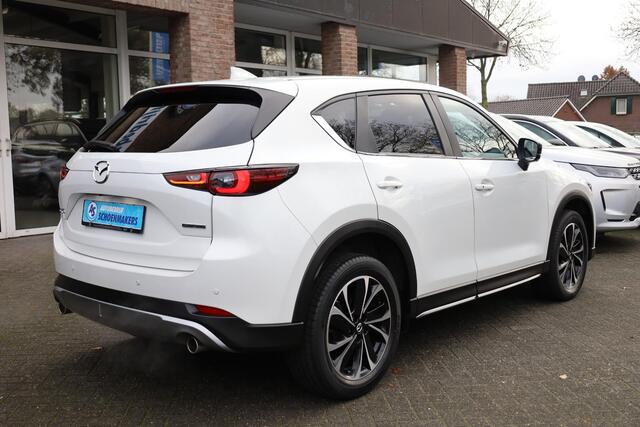 Mazda CX-5 2.0 e-SkyActiv-G M Hybrid 165 Newground HUD CARPLAY LEER/ALCANTARA 360-CAMERA STOEL/STUURVERW. ELEC.KLEP/STOEL LANE-ASSIST HILL-HOLD KEYLESS CRUISE CLIMA DAB 2XPDC 19''LMV