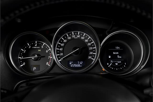 Mazda CX-5 2.0 SkyActiv-G 165 Skylease GT 2WD 165 PK - Automaat Orig. NL | Cruise | Elek. stoel | Stoelverw. | PDC | Camera | Bose | NAV | Leder | ECC | Afn. Trekhaak | DAB | LM 17" |