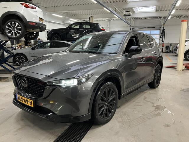 Mazda CX-5 2.0 SkyActiv-G Homura , Automaat, Half Leder, Adap.Cruise, 360 Camera, Navi, Apple Carplay, Android Auto, HUD, LMV 19 Inch, Stoelverwarming, Clima, PDC, LKA