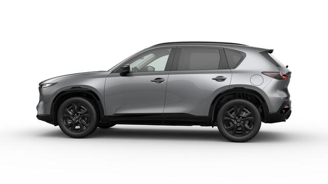 Mazda CX-5 Homura - Tan lederen interieur & Panoramic Pack | 19-inch lichtmetalen velgen, Black | Alarmsysteem | Automatisch dimmende binnenspiegel met randloos design